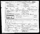 Mae Christina Bevil - Certificate of Death