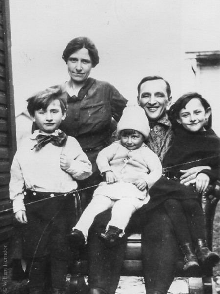 Harry E Jarvis, Mary Adelaide Rauls, and Family